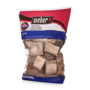 Weber Hickory Wood Chunks - 1.8 kg