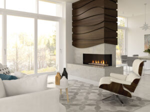 Regency Chicago Corner 40 Gas Log Fireplace