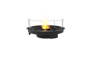 EcoSmart Round 20 Fire Pit Kit Black