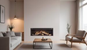 Rinnai LS 1000 Flame Tech Gas Log Fireplace