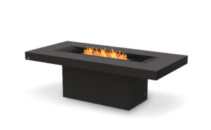EcosSmart Gin 90 (Dining) Fire Pit Table Ethanol Fireplace