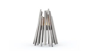 EcoSmart Stix Portable Fire Pit - Stainless Steel Ethanol Fireplace